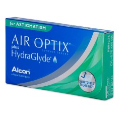 Air Optix Plus Hydraglyde Toric For Astigmatism (Pack 6)